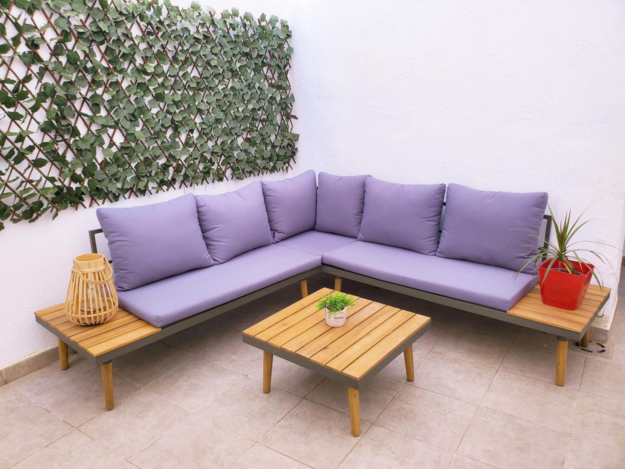 Apartamento Centrico Con Patio Privado Tarragona Buitenkant foto