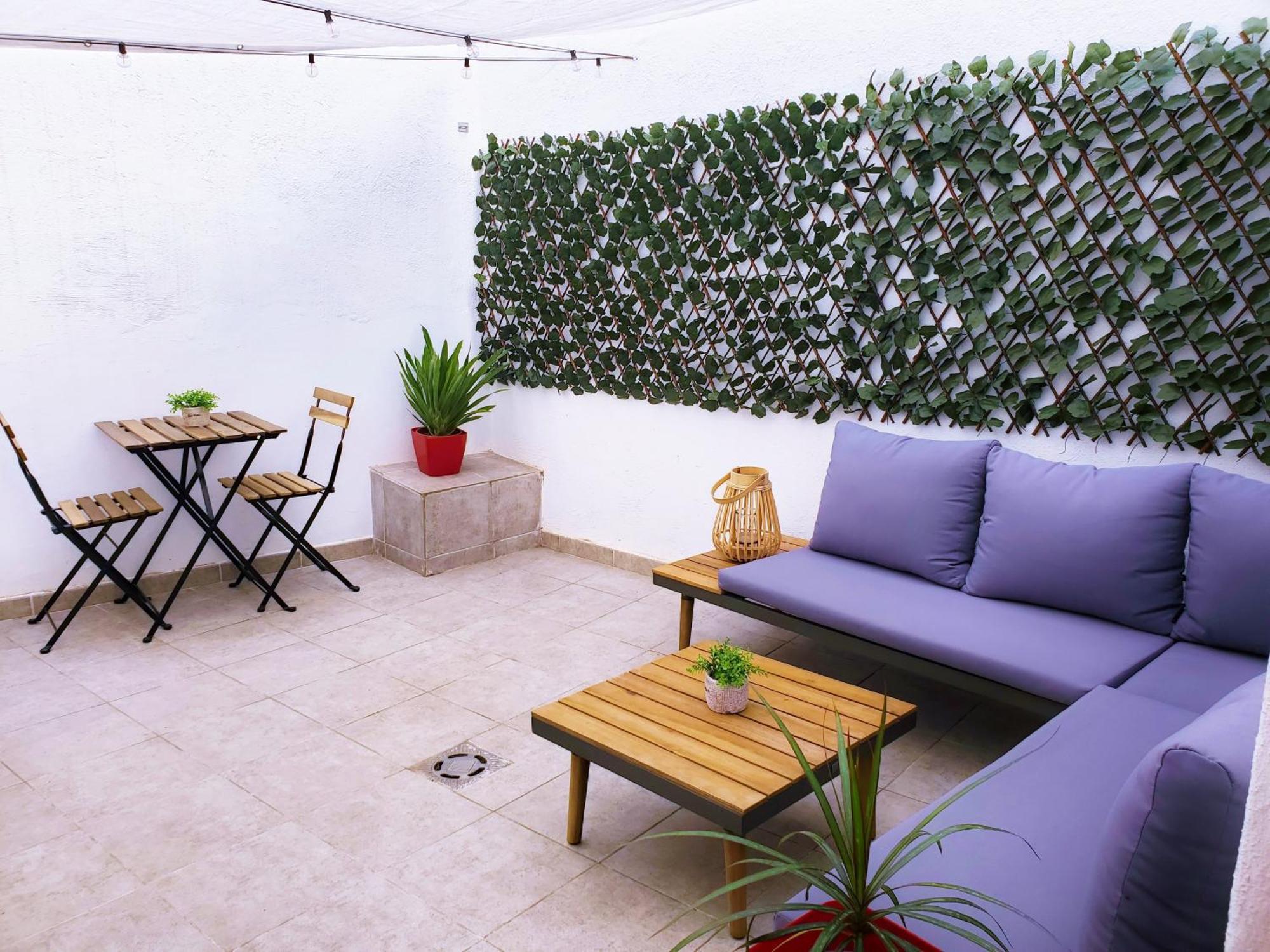 Apartamento Centrico Con Patio Privado Tarragona Buitenkant foto