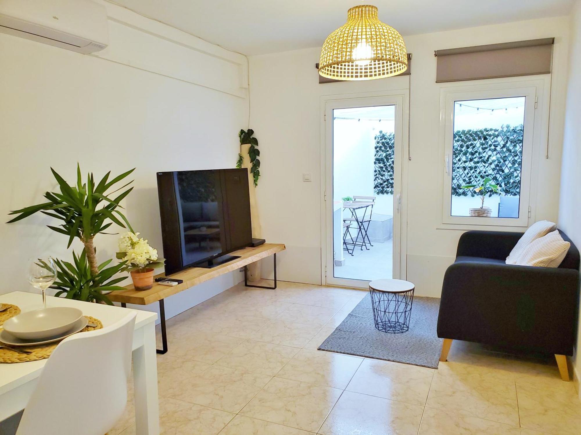 Apartamento Centrico Con Patio Privado Tarragona Buitenkant foto